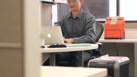 Fellowes Powershred® 99Ci Shredder Video