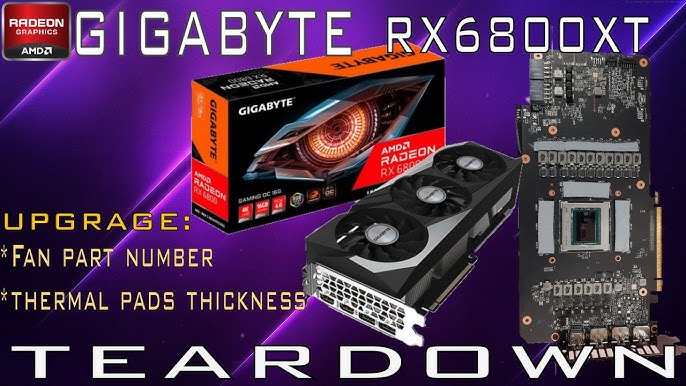 Gigabyte Amd Radeon Rx 6800 Xt Gaming Oc 16g  Graphics Cards Rx 6800 Xt -  6800 16gb - Aliexpress