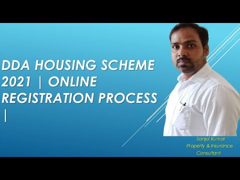 DDA housing scheme 2021 | Online Registration process |