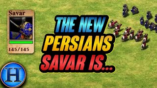 BETTER THAN A PALADIN? New Persians *Savar* Is OVERPOWERED