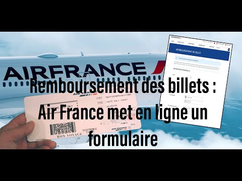 Vidéo: Un Nouveau Programme Air France Vous Permettra De Revendre Des Billets Non Remboursables