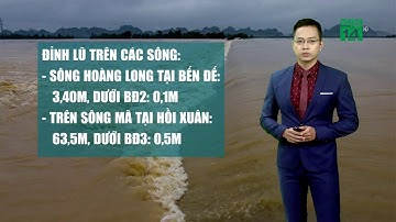 Thời tiết 12h 04/08/2019: Mưa lớn kèm theo lũ ở Bắc Bộ do hoàn lưu bão số 3 | VTC14