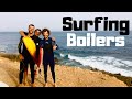 Tamri Morocco, Boilers Surf Trip, FIRST TIME SURFING REEF *BLOOD  WARNING* Learn to Surf Morocco