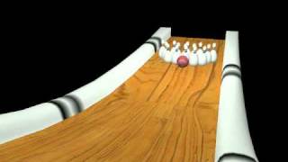 3d bowling maya dynamics test