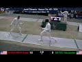 A4 - Junior Men's Epee - T8 - (Chirashnya v Mitev) - Junior Olympics - Kansas City,  MO - 2026
