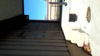 Crazy loading dock jump