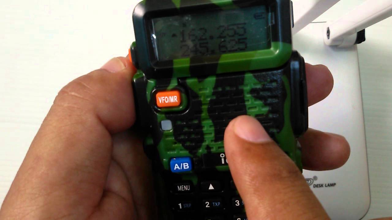 วิธีตั้งโทน icom UV95