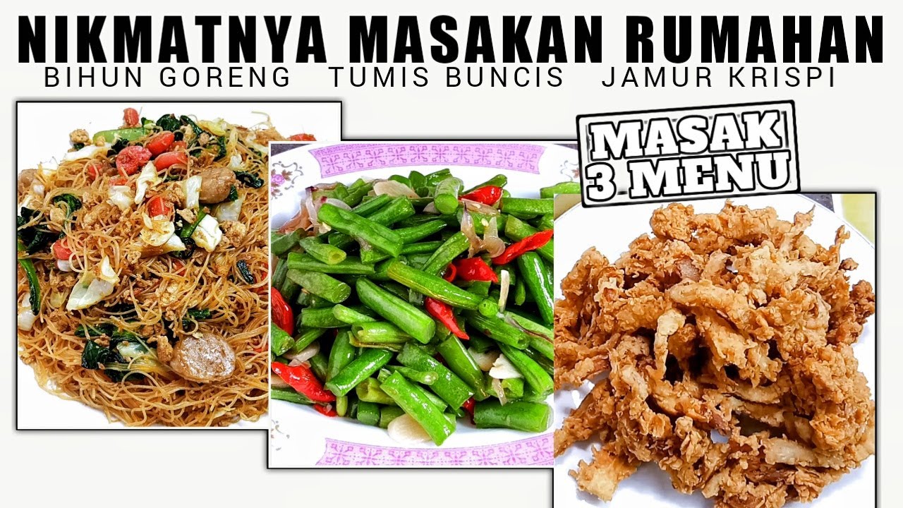 Masak hemat 3 menu Part 12 Resep masakan rumahan murah  