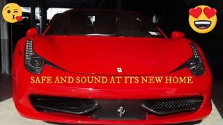 From ferrari 488 gtb unveiling in nyc ...