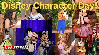🔴 Live - Disney Character Signature Day! -  Walt Disney World  5.7.2024