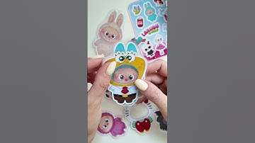 Labubu Macaron Secret Hunting 😱 #asmr #blindbox #popmart #cute #asmrunboxing #toys #labubu #plush