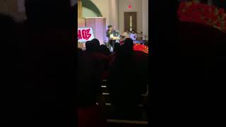 Tonio Hall singing at "MO3" Funeral | MO3 Funeral | MO3 Funeral Service