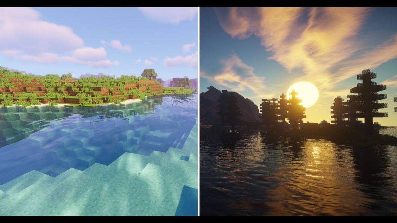 Tutoriál1 Minecraft shader YouTube