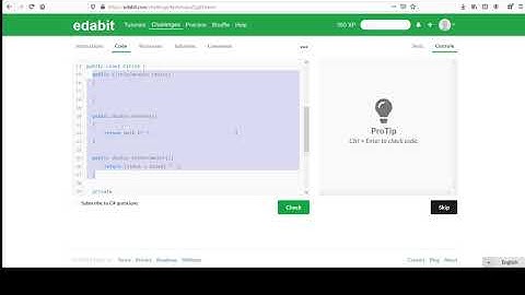 Edabit Easy C# Programming Challenges #15: Make a Circle with OOP