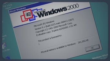 Installing Windows Whistler (Build 2223)