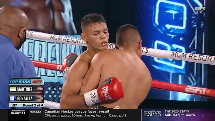 Frevian Gonzalez VS Jose Martinez FULL FIGHT BOXING HD