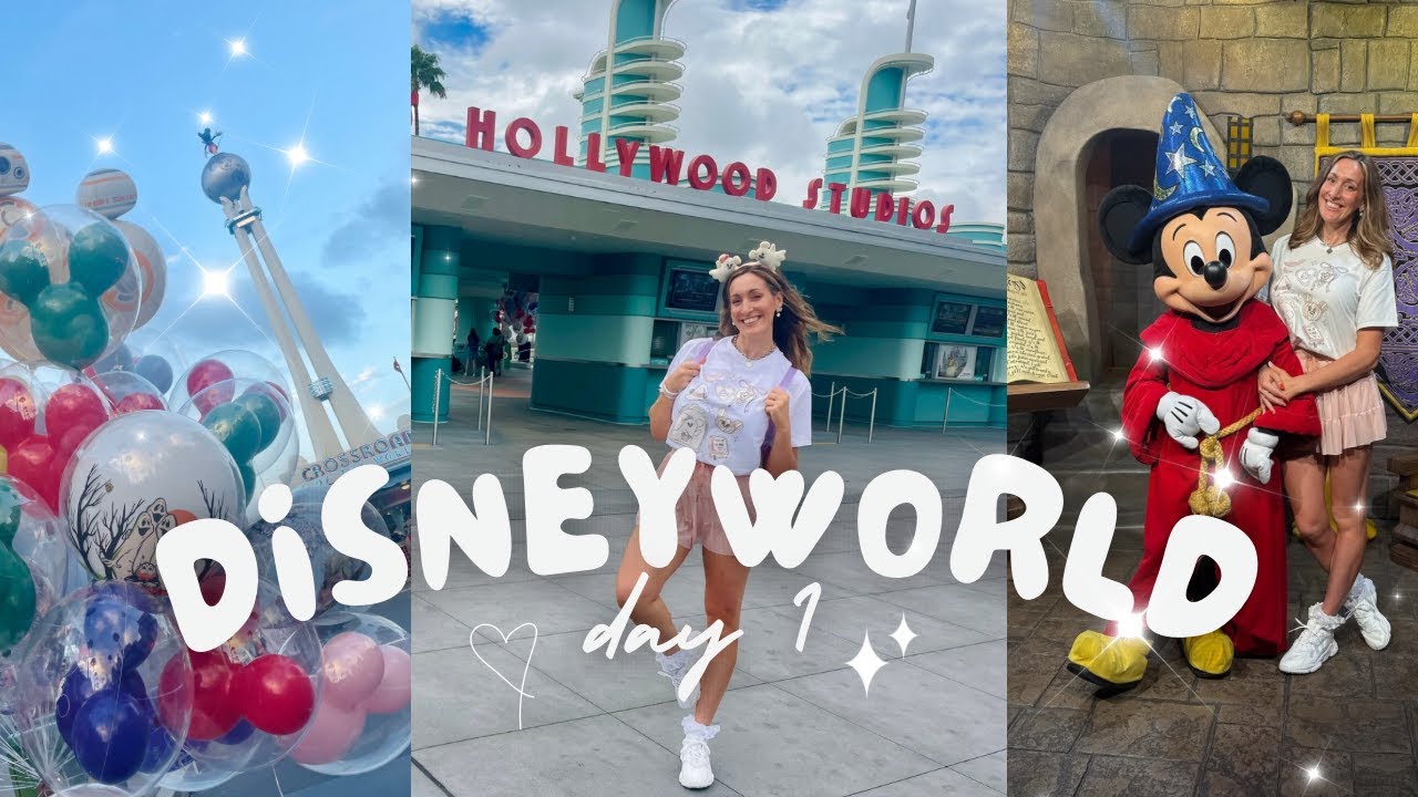 WALT DISNEY WORLD Vlog! Day 1✨| Hollywood Studios, Beaches & Cream, Fantasmic, Star Wars & MORE!