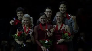 CTNSC 2018 Victory Ceremony Ice Dance