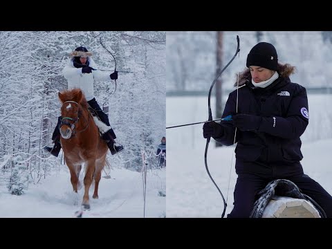 Matt & Jesse Try Horseback Archery in Finland - Finland Series | Episode 2