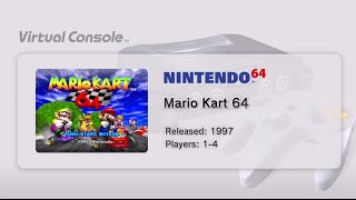 Mario Kart 64 (Wii U) - First 14 Minutes - Virtual Console - N64 - YouTube