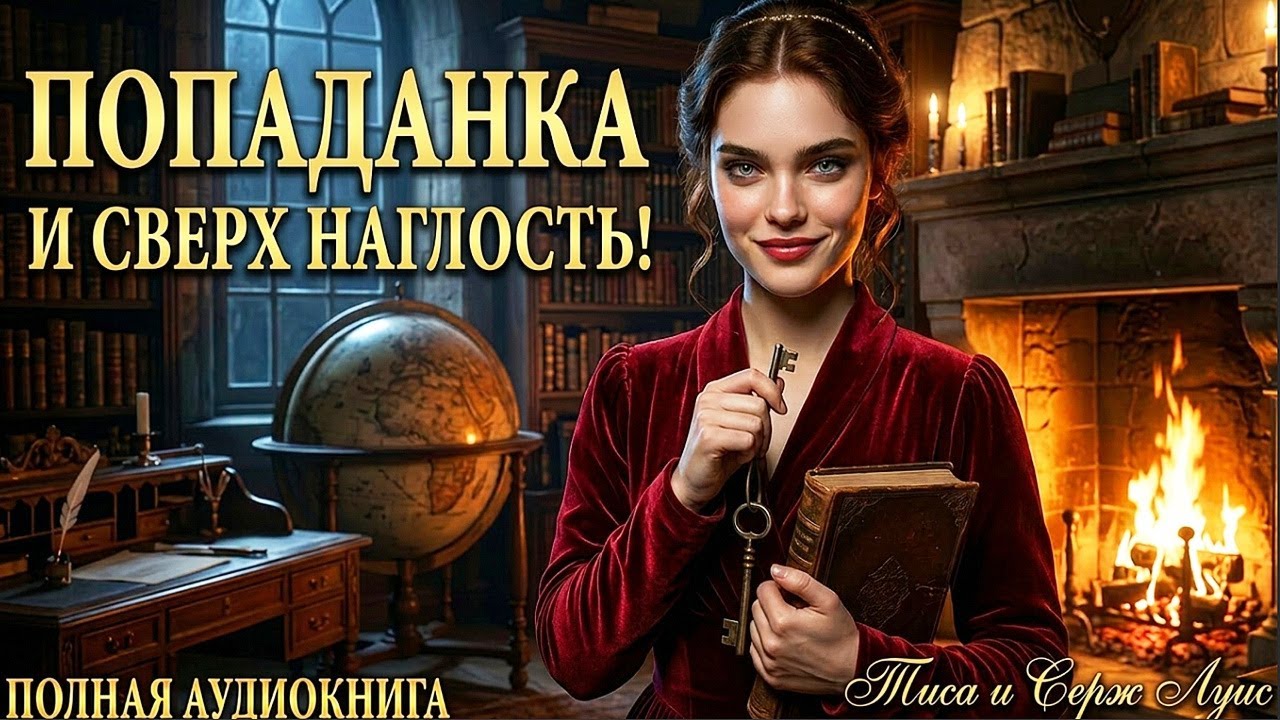 Попаданка Без Магии, Зато С Наглостью | Полная Аудиокнига Любовного Фэнтези