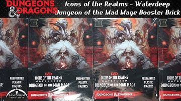 Dungeons and Dragons Dungeon of the Mad Mage Booster Brick Unboxing