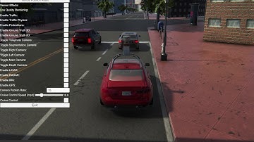 NPC Spawn test with LGSVL Simulator.