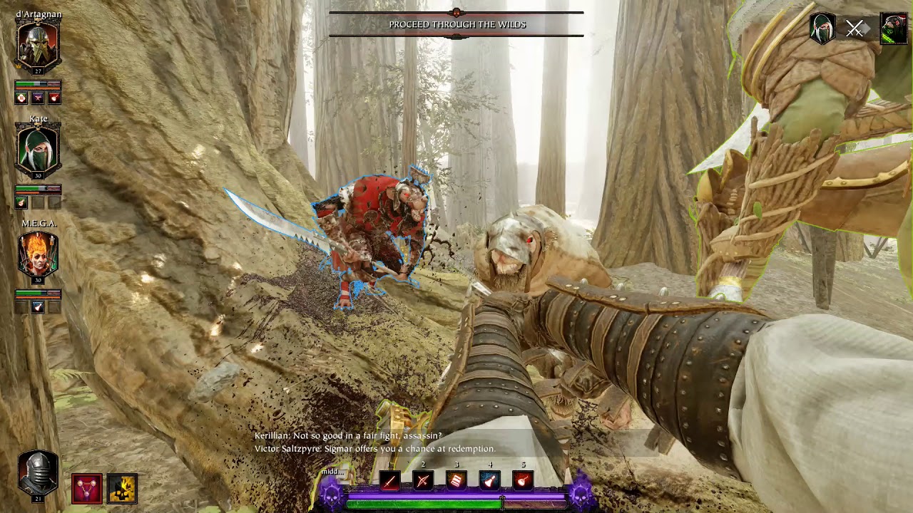 Vermintide 2. Типа-кооп с Валерой, d'Artagnan и Kate #33.