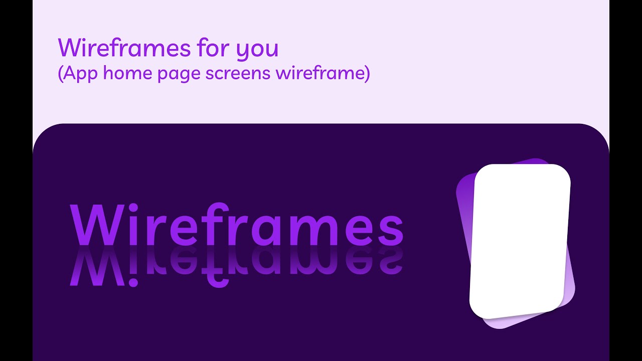 Wireframes in Figma - YouTube