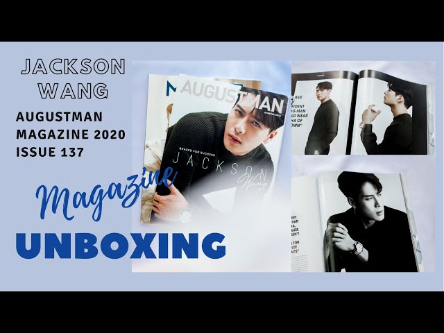 Jackson Wang - Vogue Singapore Magazine Unboxing 🤤🔥 