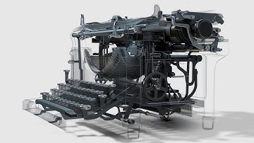 How a Mechanical Typewriter Works