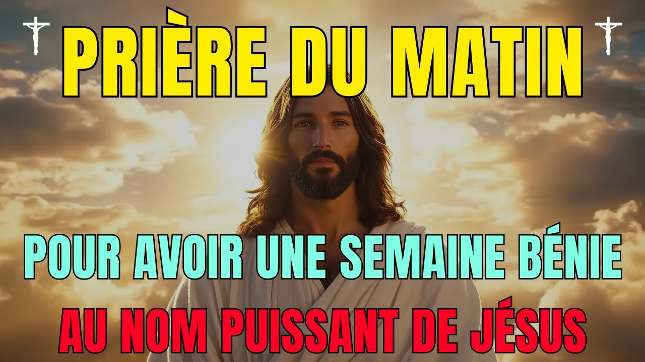 🙏 Prière du Jour • Pour une Semaine Bénie au Nom Glorieux de Jésus • Parole et Evangile du Jour