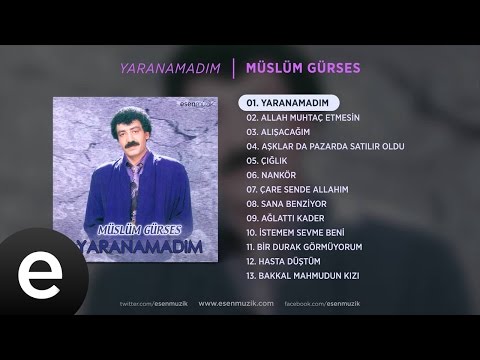 Yaranamadım (Müslüm Gürses) Official Audio #yaranamadım #müslümgürses
