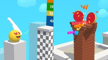 Slice It All Game All Levels Gameplay Walkthrough Android, iOS NEW UPDATE I30