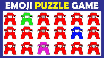 Find ODD ALPHABET LORE ONE OUT? | HOW GOOD ARE YOUR EYES?