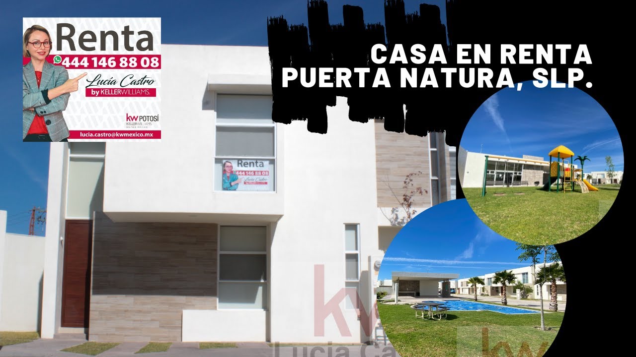 Casa en RENTA en Puerta Natura coto 7, San Luis Potosi. a 10 min de Zona  industrial. - YouTube