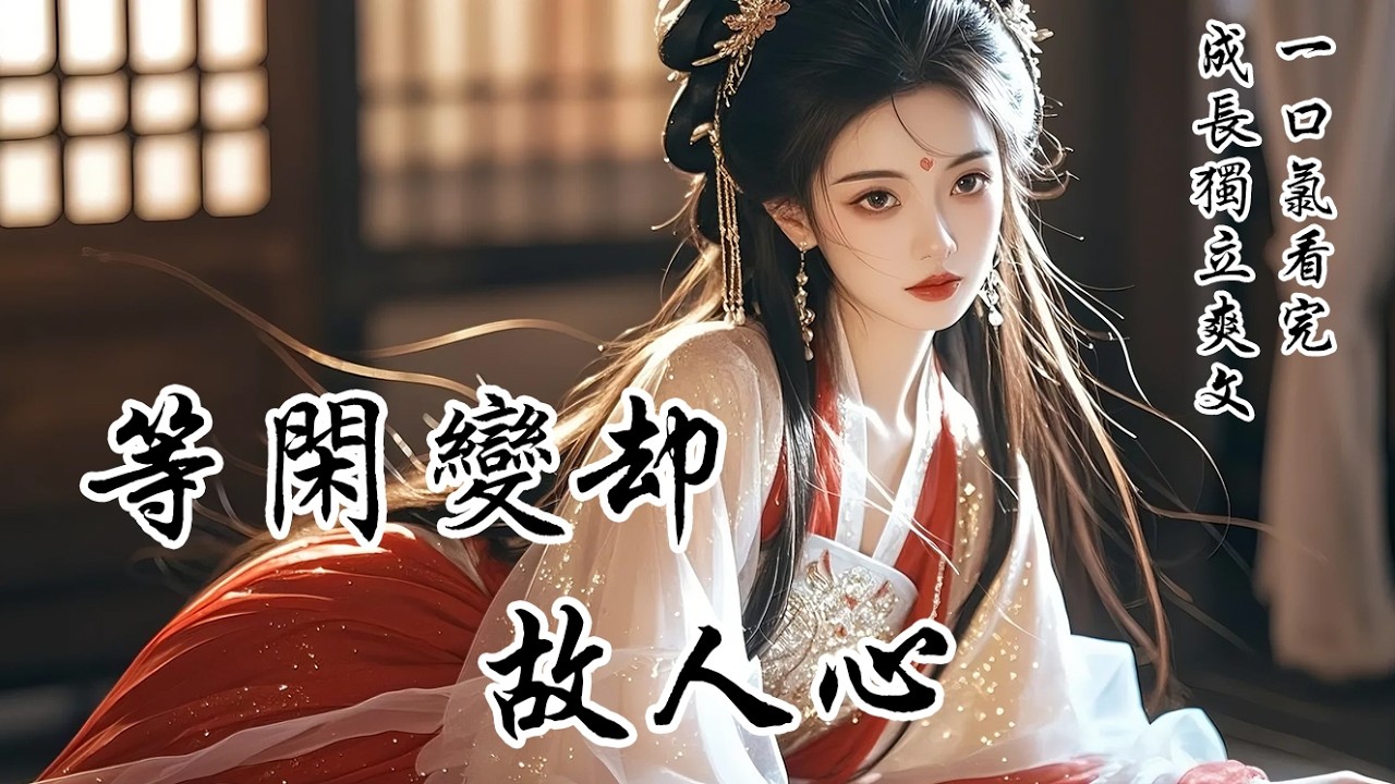 【等閑變卻故人心】夫君為了真愛求我和離，我讓他不要後悔，便帶着剛懷上的孩子遠走金陵。我自稱寡婦，生下女兒，在秦淮河畔開起茶坊。日子正過得有滋有味，誰知前夫竟又千里迢迢追來金陵