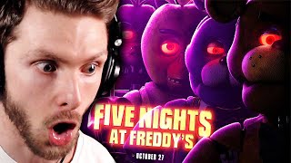 THE FNAF MOVIE TRAILER IS HERE!! (LIVE REACTION)