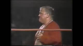 Lars Anderson and Bulldog Brower vs Jim Wilson and Cowboy Bob Ellis. 1975