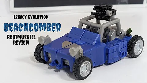 Transformers Legacy Evolution Beachcomber with Paradise Parakeet Deluxe - Rodimusbill Review 