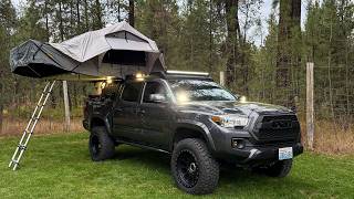 Finishing The Overlanding Tacoma! Roof Rack, Lights and More!