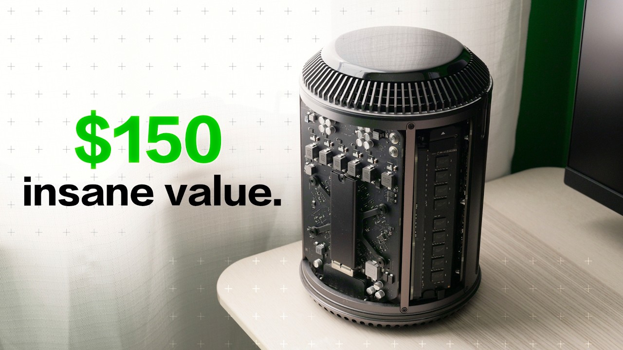 I Bought a $150 Mac Pro - Its Kinda Amazing - YouTube