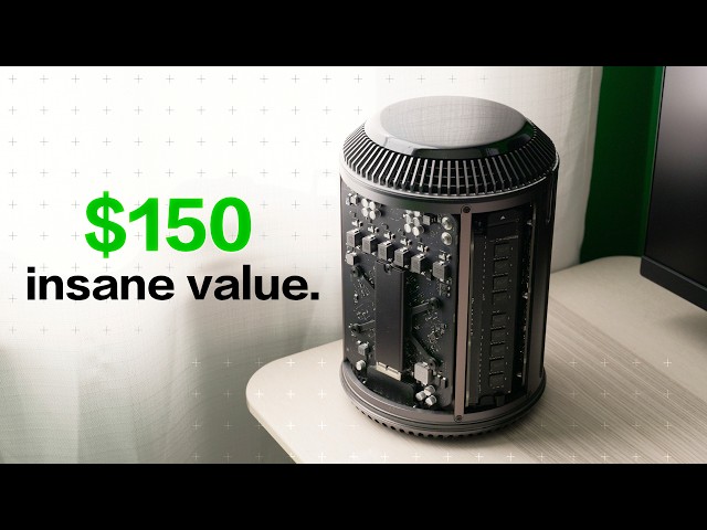 I Bought a $150 Mac Pro - Its Kinda Amazing - YouTube