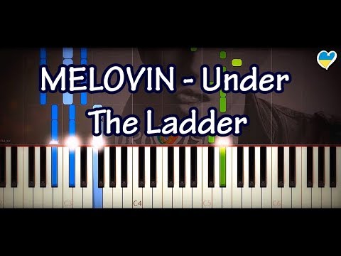 MELOVIN – Under The Ladder (Кавер и Разбор на Пианино + Ноты, Текст) - Евровидение 2018