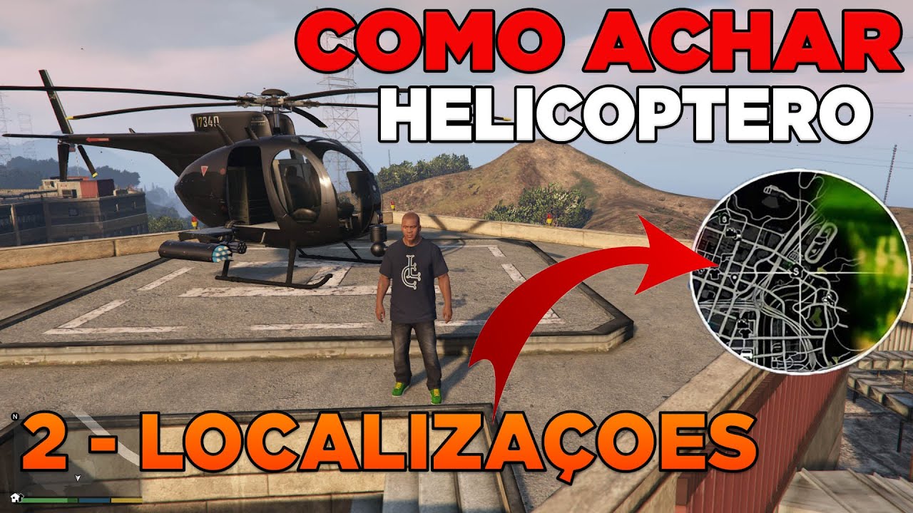 GTA 5: Localização de Helicóptero Raro!! #gta #gta5 #gtav #gta5gamepla