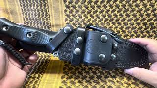 Busse Team Gemini Custom Leather Sheath