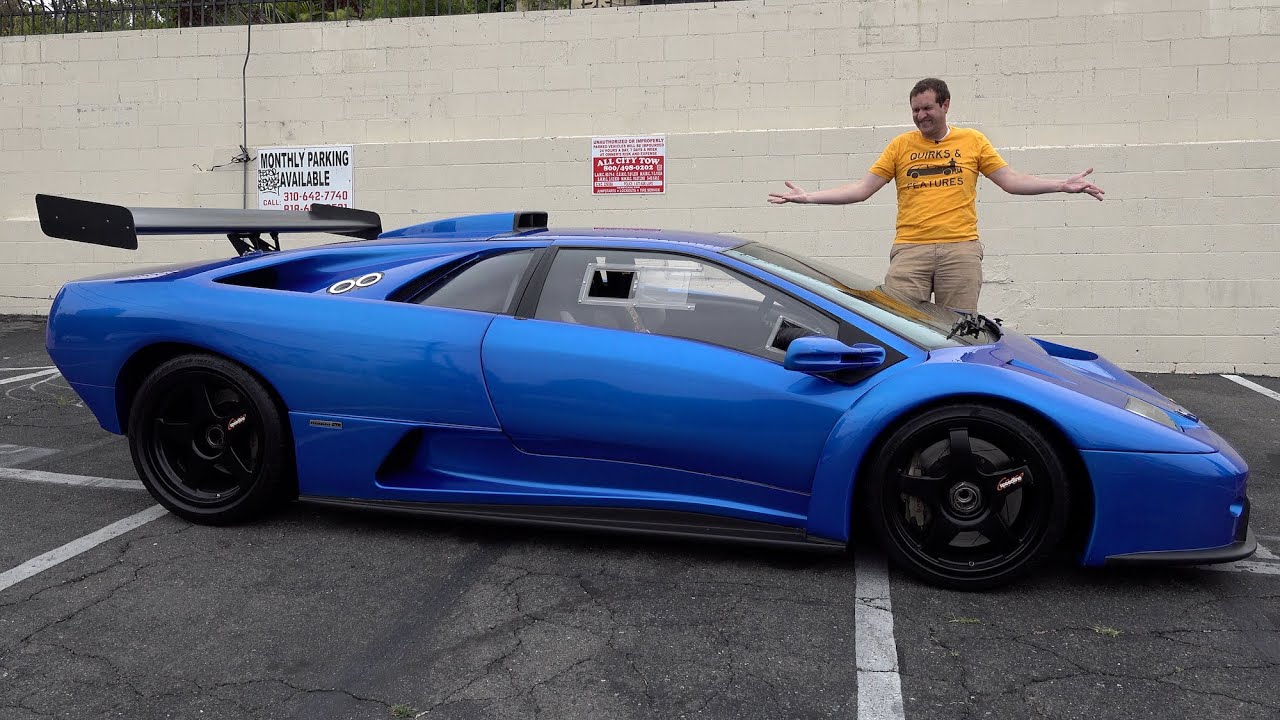 The Lamborghini Diablo GTR Is a $ Million Lambo Monster - YouTube