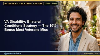 VA Disability: Bilateral Conditions Strategy — The 10% Bonus Most Veterans Miss