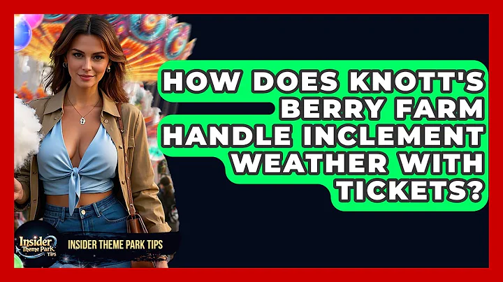 How Does Knott's Berry Farm Handle Inclement Weather With Tickets? - Insider Theme Park Tips