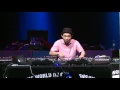 DJ Kentaro performing at The DMC World Finals 2014, London.
